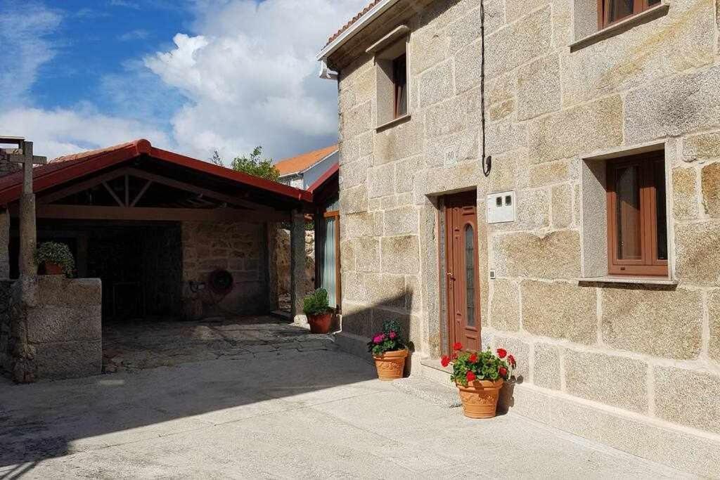 Casa Cuadrantecasa De Piedra En Playa De Carnota Villa Pedrafigueira Eksteriør billede